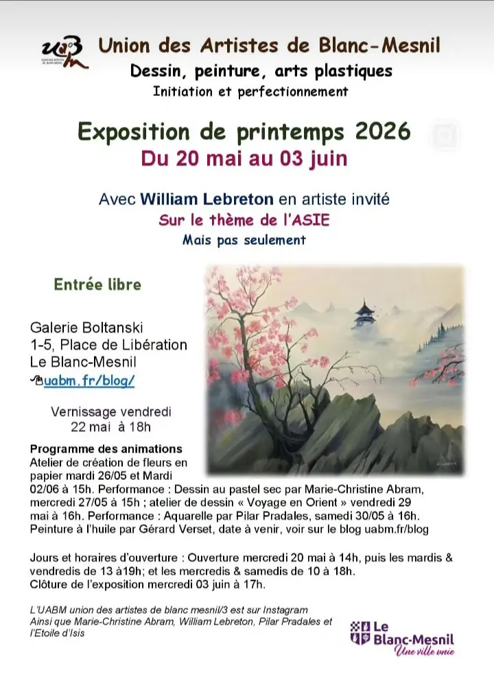 Nina Rocu _expo_Asie_UABM_mai_2026